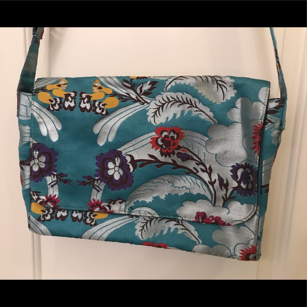 Asian inspired messenger/laptop bag-NYC